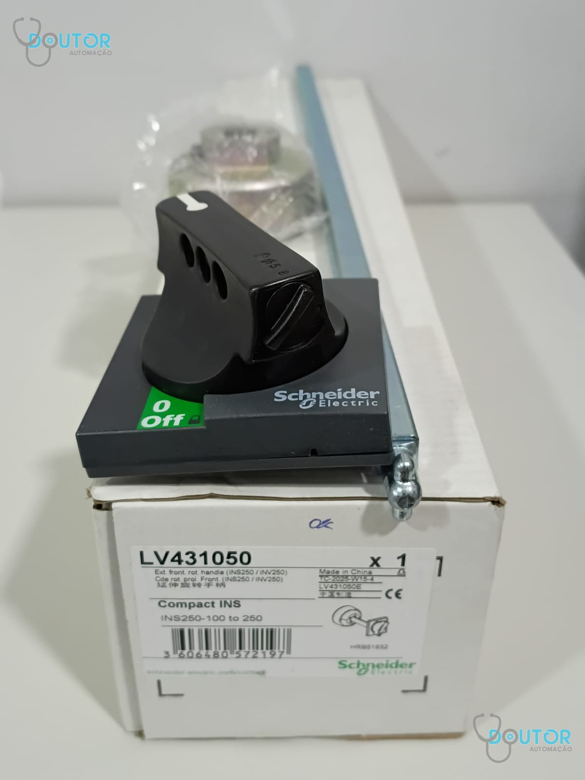 Manopla Rotativa Estendida Frontal LV431050