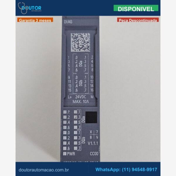 SIMATIC ET 200SP F-DQ 4x24VDC/2A PROFIsafe 6ES7132-6BH00-0BA0