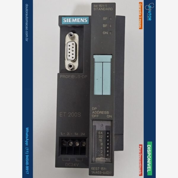 SIMATIC ET 200S IM151-1 Standard PROFIBUS-DP 6ES7151-1AA03-0AB0