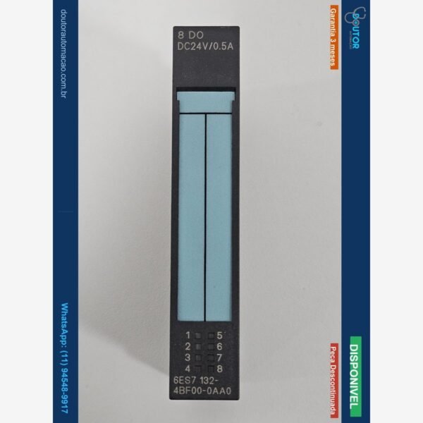 SIMATIC ET 200S 8 DO DC24V/0.5A 6ES7132-4BF00-0AA0