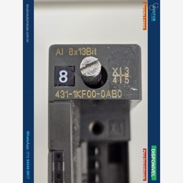 SIMATIC S7-400 SM431 AI 8x13Bit 6ES7431-1KF00-0AB0