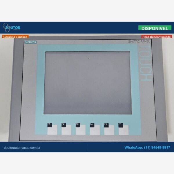 SIMATIC KTP600 Basic Color PN IHM Touch Panel 6AV6647-0AD11-3AX0