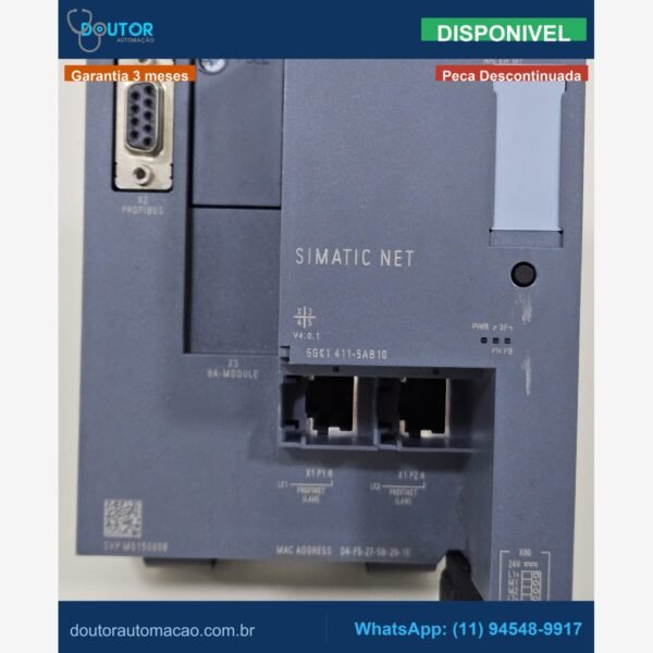 SIMATIC NET IE/PB Link PN IO 6GK1411-5AB10