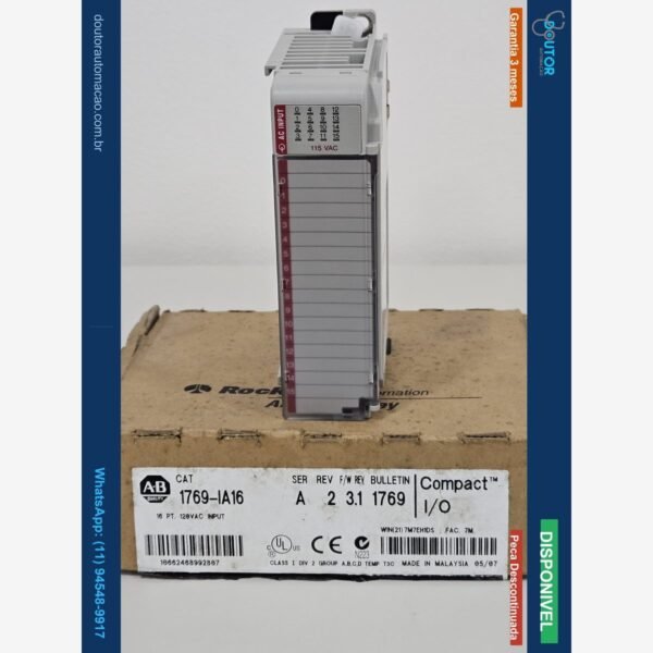 Allen-Bradley 1769-IA16 CompactLogix DI 16x120VAC