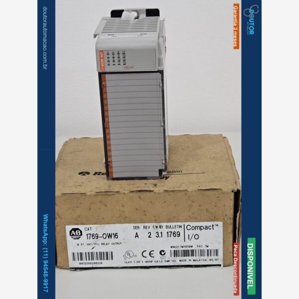 Allen-Bradley 1769-OW16 CompactLogix DO 16x Relay