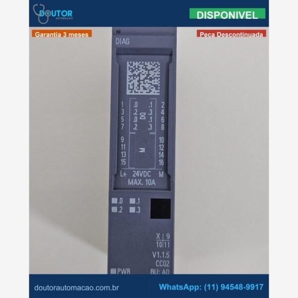 SIMATIC ET 200SP DQ 4x24VDC/2A 6ES7132-6BD20-0BA0